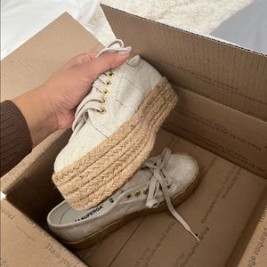 Superga Espadrille Platforms